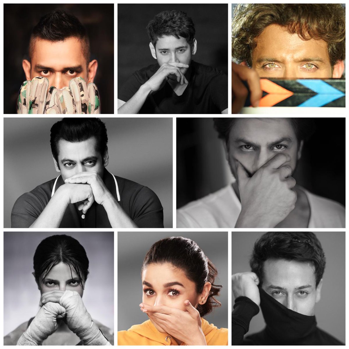 Amitabh Bachchan (@srbachchan) on Twitter photo T 3541 - Wear the mask .. an initiative by <a href="/avigowariker/">Avinash Gowariker</a> .. ace photographer .. and dear friend ..❤️ T 3541 - Wear the mask .. an initiative by <a href="/avigowariker/">Avinash Gowariker</a> .. ace photographer .. and dear friend ..❤️