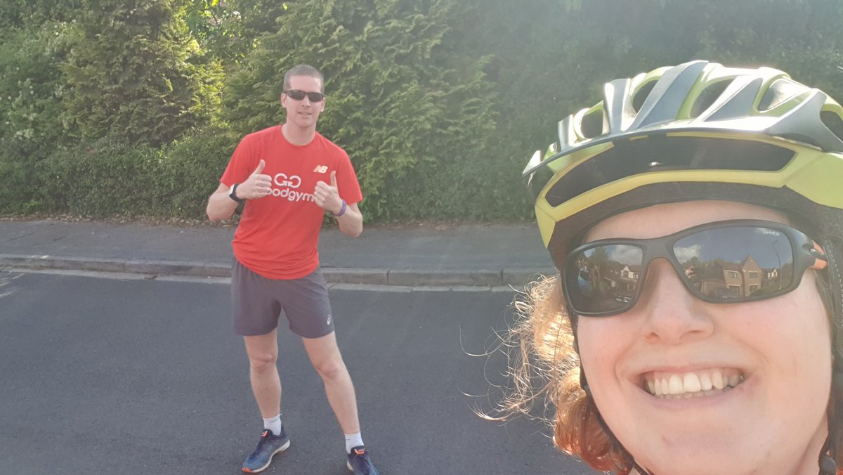 GoodGymYork's tweet photo. Another cracker of a day!! Amazing running, cheering, support and love being shown by our amazing teams. What a community we have here &amp; how great that we can use this to raise money to help the wider one. Please share the love if you can ❤ Before pics..
 https://t.co/aI1COGfyhO https://t.co/wxW5buWx29