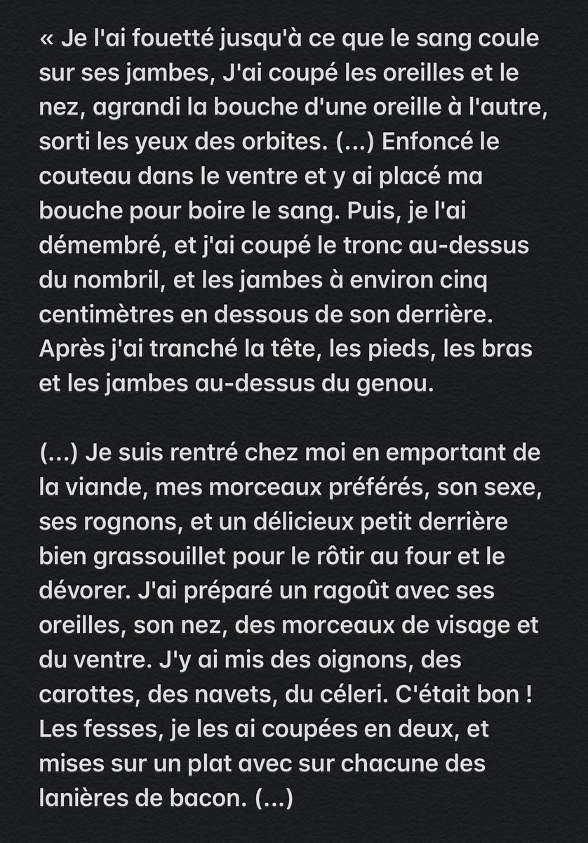 D’ailleurs j’ai oublié de mettre l’extrait de la lettre envoyé aux parents de Billy Gaffney, mentionné dans le thread… Elle est encore plus choquante que celle de Grace, j’ai pas les mots…