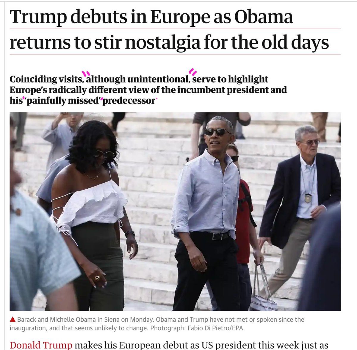 9.  #QAnon  #TheShadowPresidency of  #ObamaGate included Obama  #shadowing President Trump's foreign policy trips early on, sending a message that Obama's anti-American globalization takedown needn't change.  #Q  https://www.independent.co.uk/news/world/americas/us-politics/obama-china-india-world-leaders-meetings-summit-foundation-latest-a8080951.html #ShadowPresidency