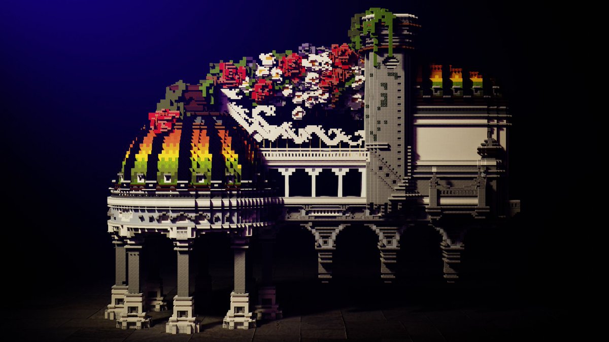 Esta es mi nueva construcción inspirada en un "colibrí'
Todo construido en #MCPE #Minecraft

Render echo por el crack @Loosight 

Puedes ver más imágenes en planetminecraft.com/project/colibr…
(Denle amor <3)