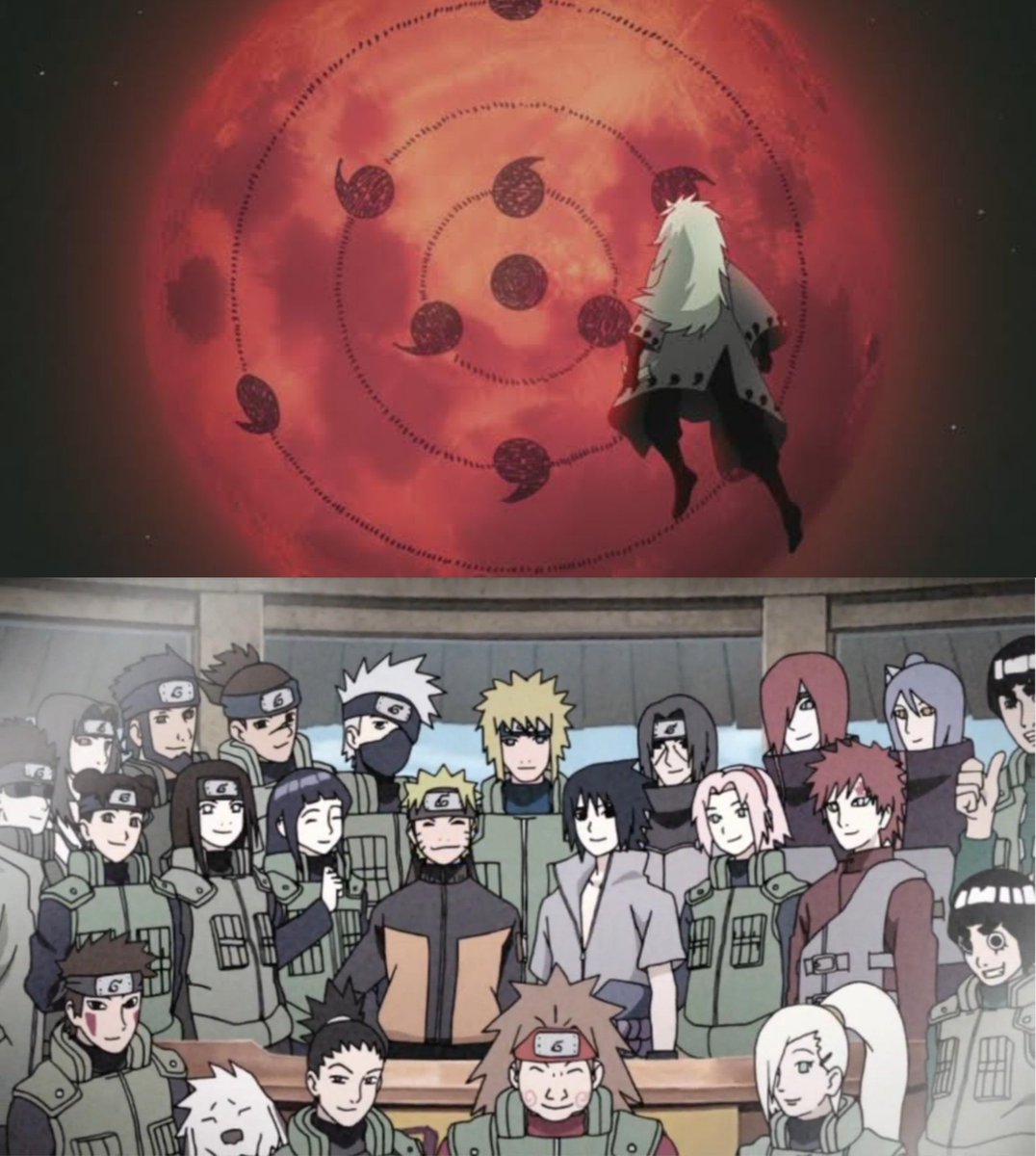Uzumaki_Dice's tweet photo. El deseo de Madara era crear un mundo de paz por sus propios metodos, pero aún así es el villano más malvado, porque el no provocó una temporada de relleno, provocó 2. https://t.co/3TxLXNh8Mg