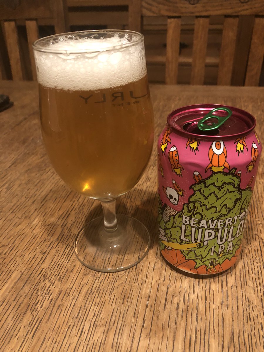 peeandapint's tweet photo. Lupuloid IPA from Beavertown Brewery, Tottenham, London
A light ale with hints of oak underlined with wheat flavours.
#PubbingAtHome #LockdownBeers #PeeAndAPint https://t.co/9c3nyaXB9v