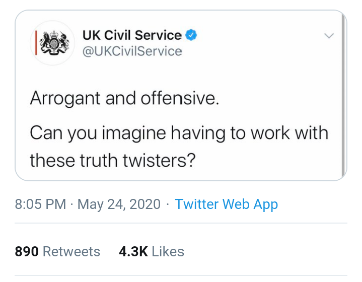 Sultan__Erdogan's tweet photo. Creepy 10 Drowning Street Death Cult leader, #DominicCummings,
allows hapless racist #BorisJohnson to keep PM role. For now. 
#BOOFORBORIS #BorisTheButcher #borispeech #BorisJohnsonLies #ToryGenocide #tory https://t.co/21Kx5LhwYN