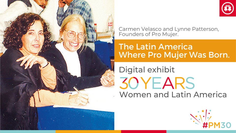 promujer's tweet photo. Despite barriers, women in #LatinAmerica have made great strides over the past 30 years. Don’t miss our digital exhibition that seeks to make women’s progress visible. Visit the exhibit now: https://t.co/FiJtH41ncA #PM30 #LatinasDeliver https://t.co/nA986p7Um9