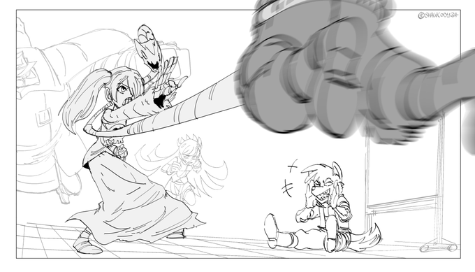 Give them a voicepack so I can hear Sonicfox telling me my baby mix-ups are godlike in training mode.

#Skullgirls 