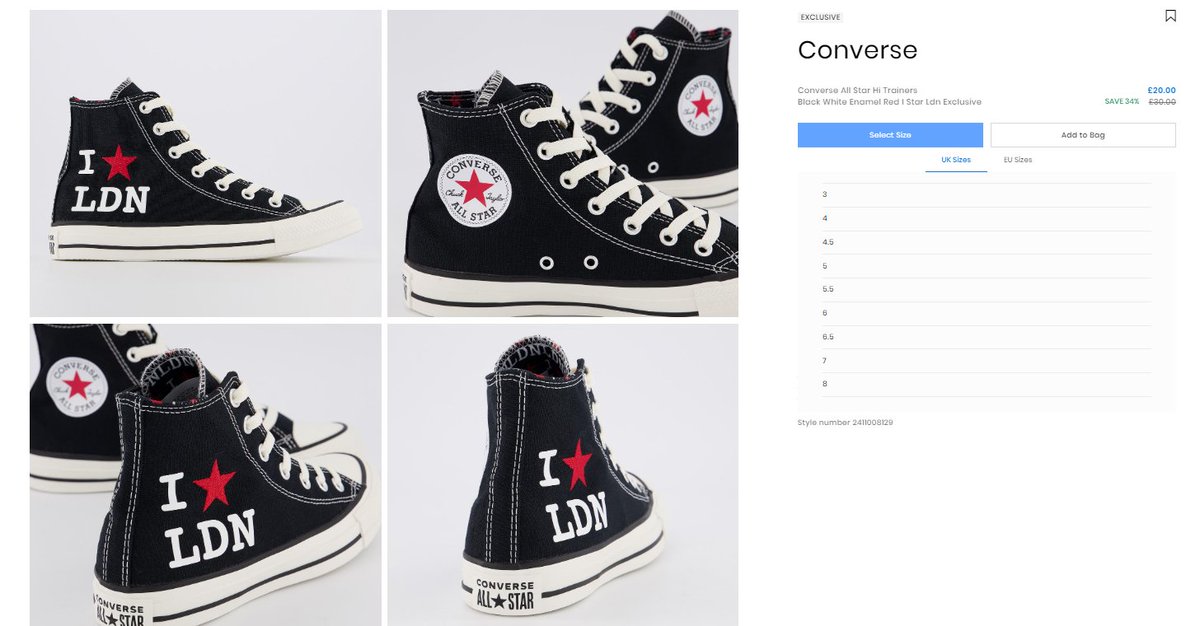 office black and white converse