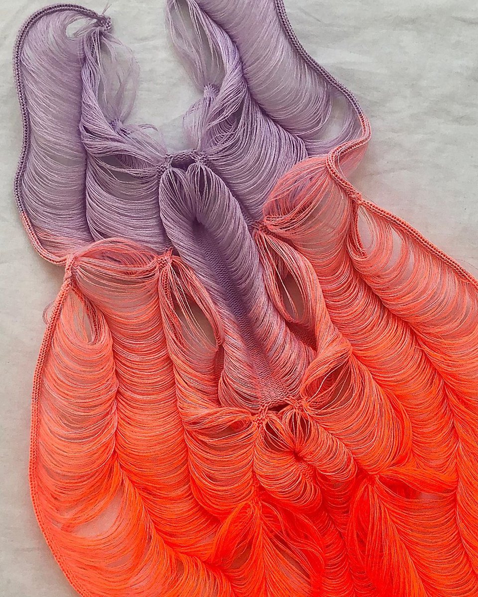 cyberglittter's tweet image. knitted and handsewn pieces by emma gudmundson