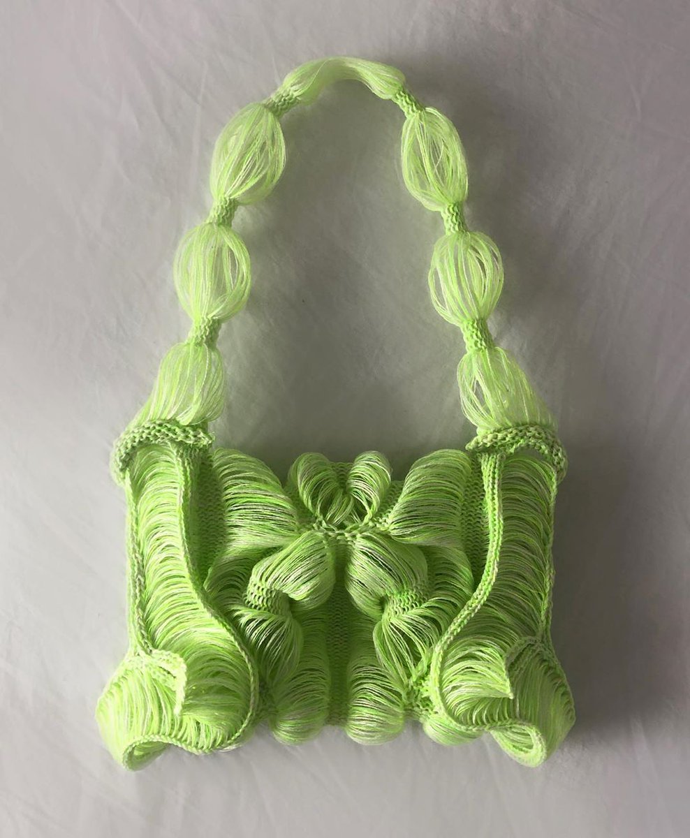 cyberglittter's tweet image. knitted and handsewn pieces by emma gudmundson