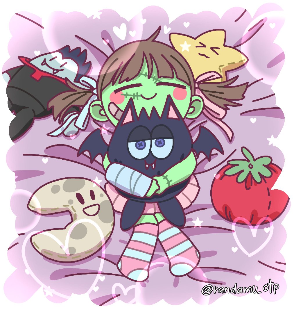 良い夢を？ ジィジィちゃん (*´︶`*)♡💖💕✨ #Spookiz #스푸키즈