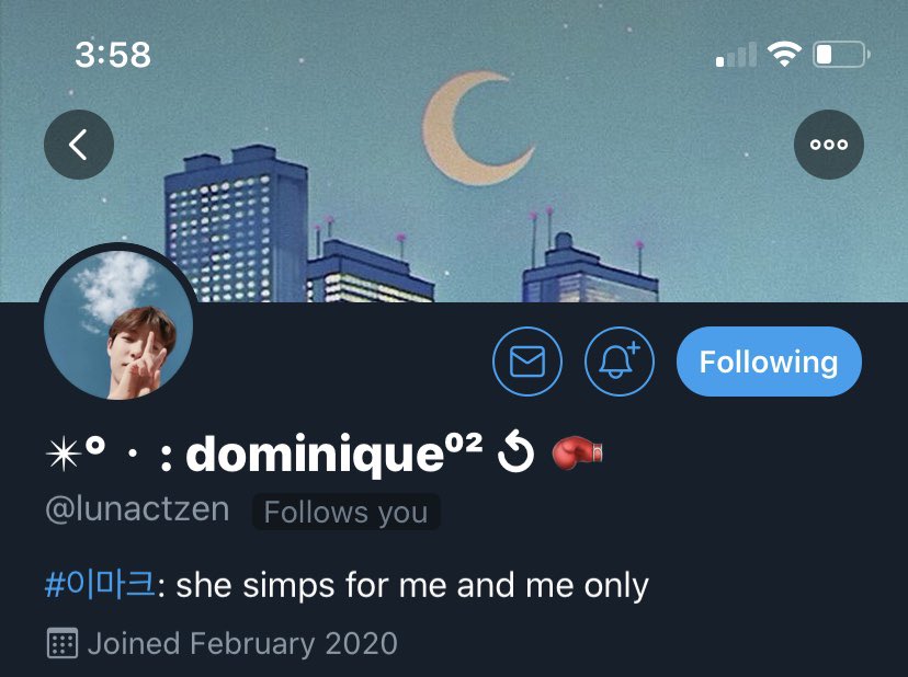 dom ( @lunactzen) as kun ! -the other sexc mother -just chilling honestly but will try to stop us from doing dumb shiet -always there to listen to us and our 1 chaotic brain cell 