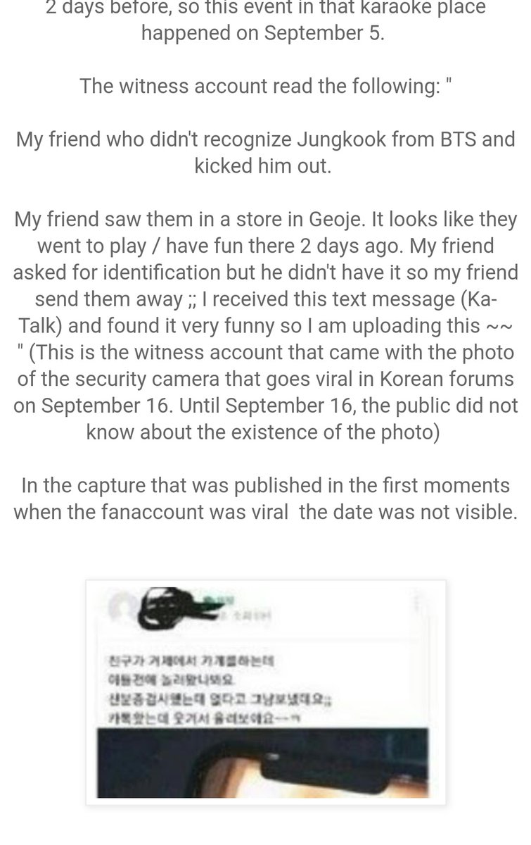 What makes this seem true is that the employee that now is being sued for sharing the cctv pic in September said that J.k didn't have his Id just like the owner of the guesthouse said so he was not lying.