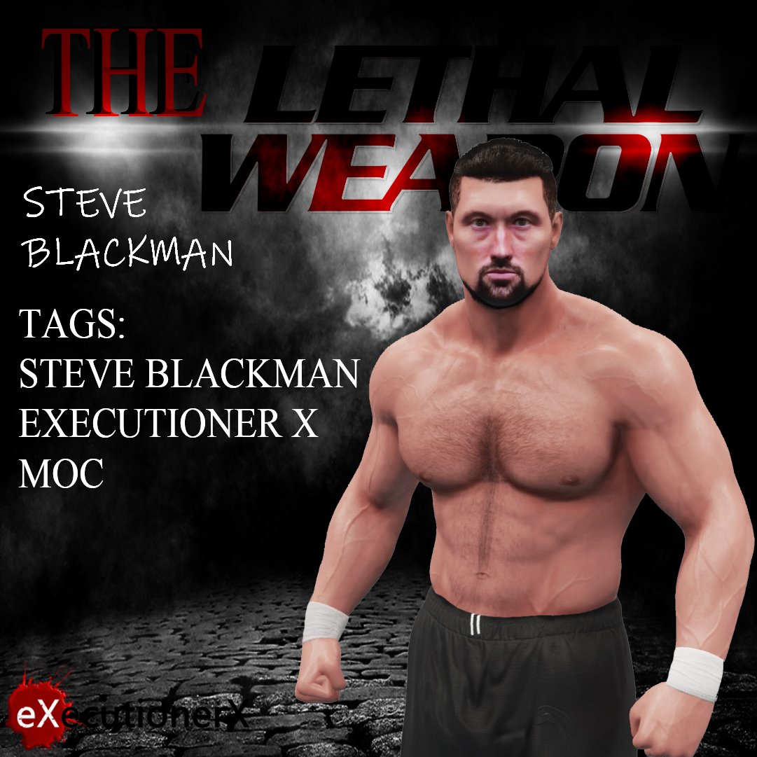 Hey, #WWE2K19 @WWEgames fans, "The lethal weapon" Steve Blackman ...