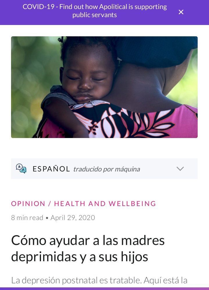 CientificasEC's tweet photo. "Mientras se trabaja por des-estigmatizar las enfermedades mentales, la depresión maternal sigue desafortunadamente ignorada" 📑 ▶https://t.co/F8XaNpCStY 
#Reflexion Existe apoyo para las mujeres con depresión materna pre-natal y post-parto en #Ecuador? https://t.co/JIvoDeYqmK