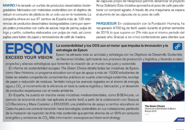 Corresponsables's tweet photo. En #Buenasprácticas @Epson_ES ha alineado toda su actividad y estrategia  a la #Sostenibilidad y a los #ODS. Para conocer más visita el #AnuarioCorresponsables2020 👉https://t.co/GYXJULbMQK https://t.co/Q0IQMuQuOK