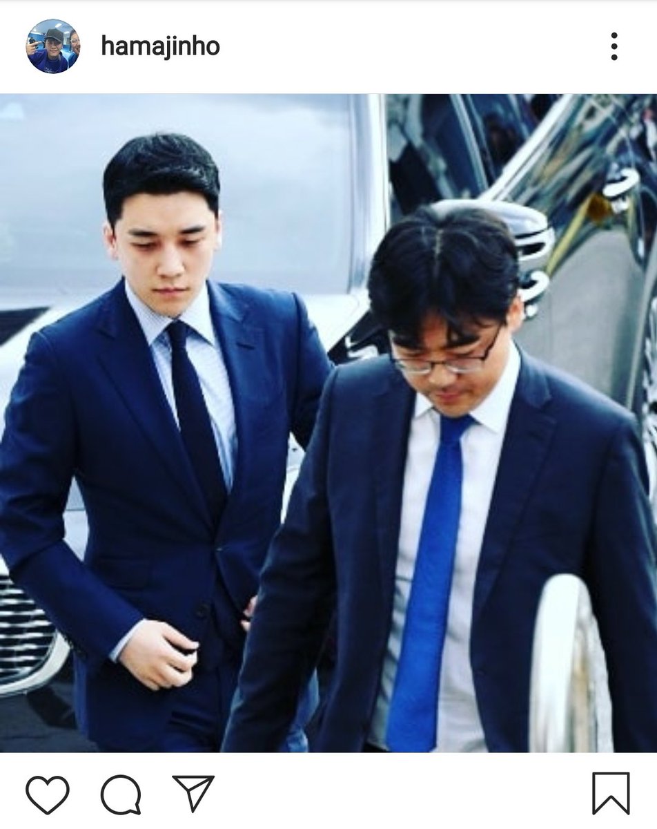 "I have many friends and best friends in Korea, including seungri.I am really worried about the korean's government's runaway for those people. I'm really sorry that we are using national sentiment to protect ourselves due to a decline in the presidential approval rating.>>
