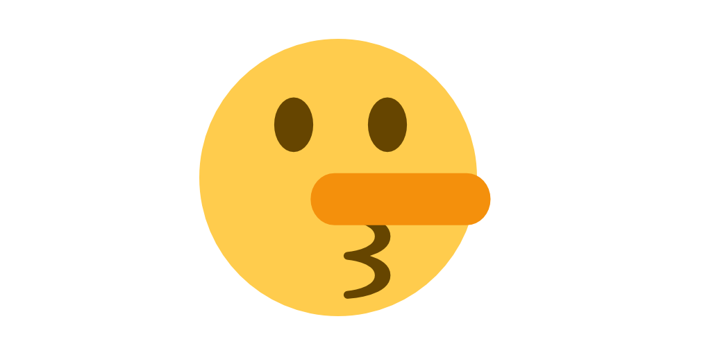 Emoji Mashup Bot 🫡 on X: 😗 kissing + 🤥 lying =