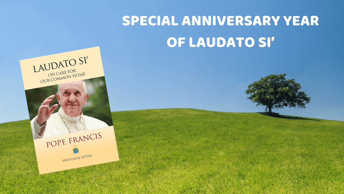 Pope Francis announced a special Year to reflect on the Encyclical #LaudatoSi5, from 24 May this year until May 24 next year and invited all people of goodwill to join, to take care of our #commonhome and our most fragile brothers and sisters. bit.ly/2TDNhpw