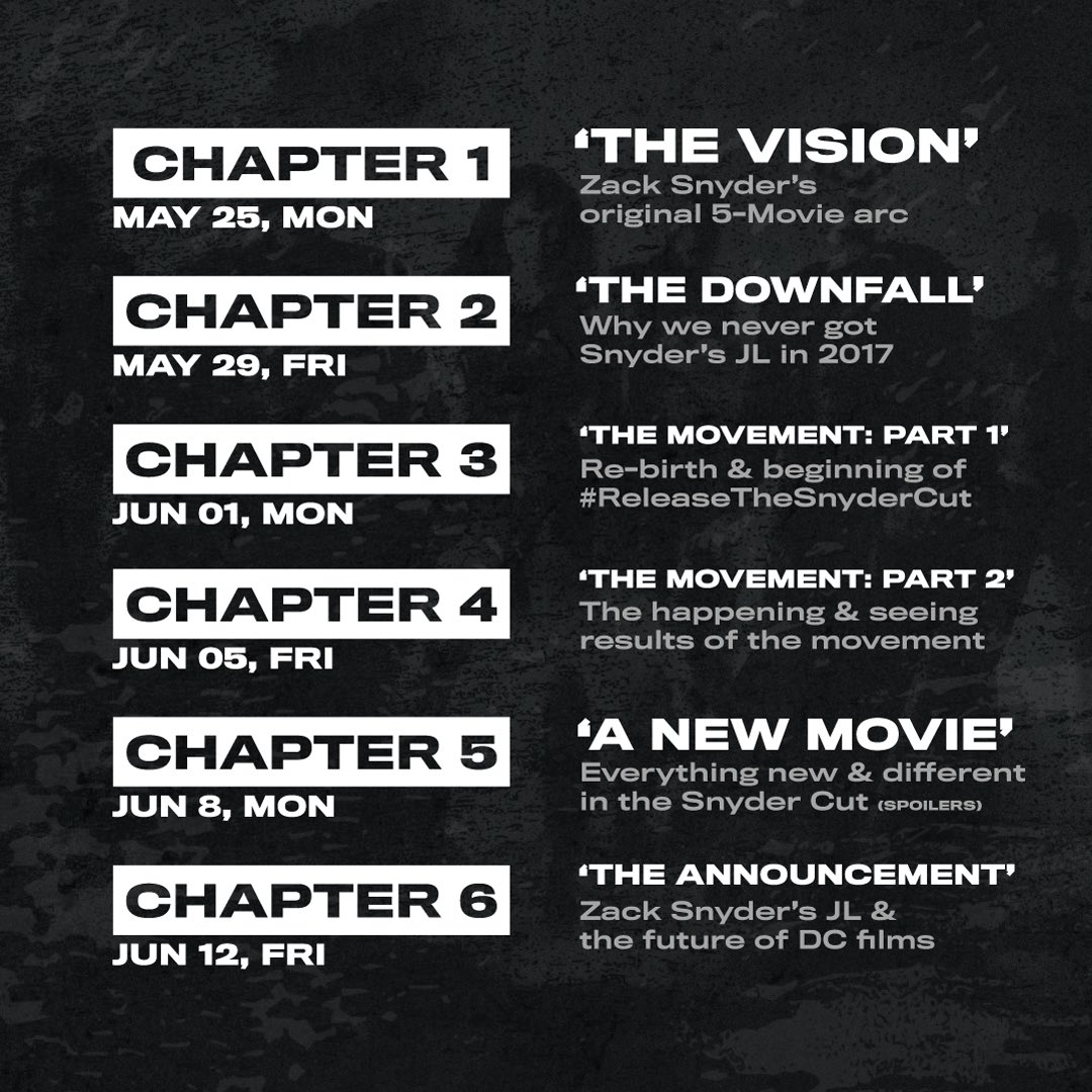 fandomrantradio's tweet photo. Want to learn more about #ZackSnydersJusticeLeague? In the next three weeks, we’ll be releasing 6 short episodes on Fandom Rant Radio walking you through the fans’ journey to the #SnyderCut 😈 #ReleaseTheSnyderCut https://t.co/eAlvTar6ef