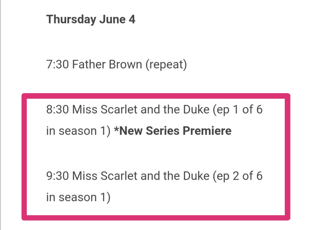 AndrewGowerF4ns's tweet photo. Date & time confirmed! #Australia get ready for #MissScarletandtheDuke! (and the lovely #RupertParker and Ivy, too ☺️)
@SevenNetwork #7TWO https://t.co/dv00yoTCOF