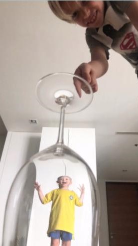 SHBriverside's tweet photo. The SHR Forced Perspective Primary competition concluded last week with some great entries! Using a photography technique that employs optical illusion to make an object appear farther away, Here are the winners from Year 1- 3 - Prima, Cheetah and Louis.

#SHBDistanceLearning https://t.co/WThwVGOMmR