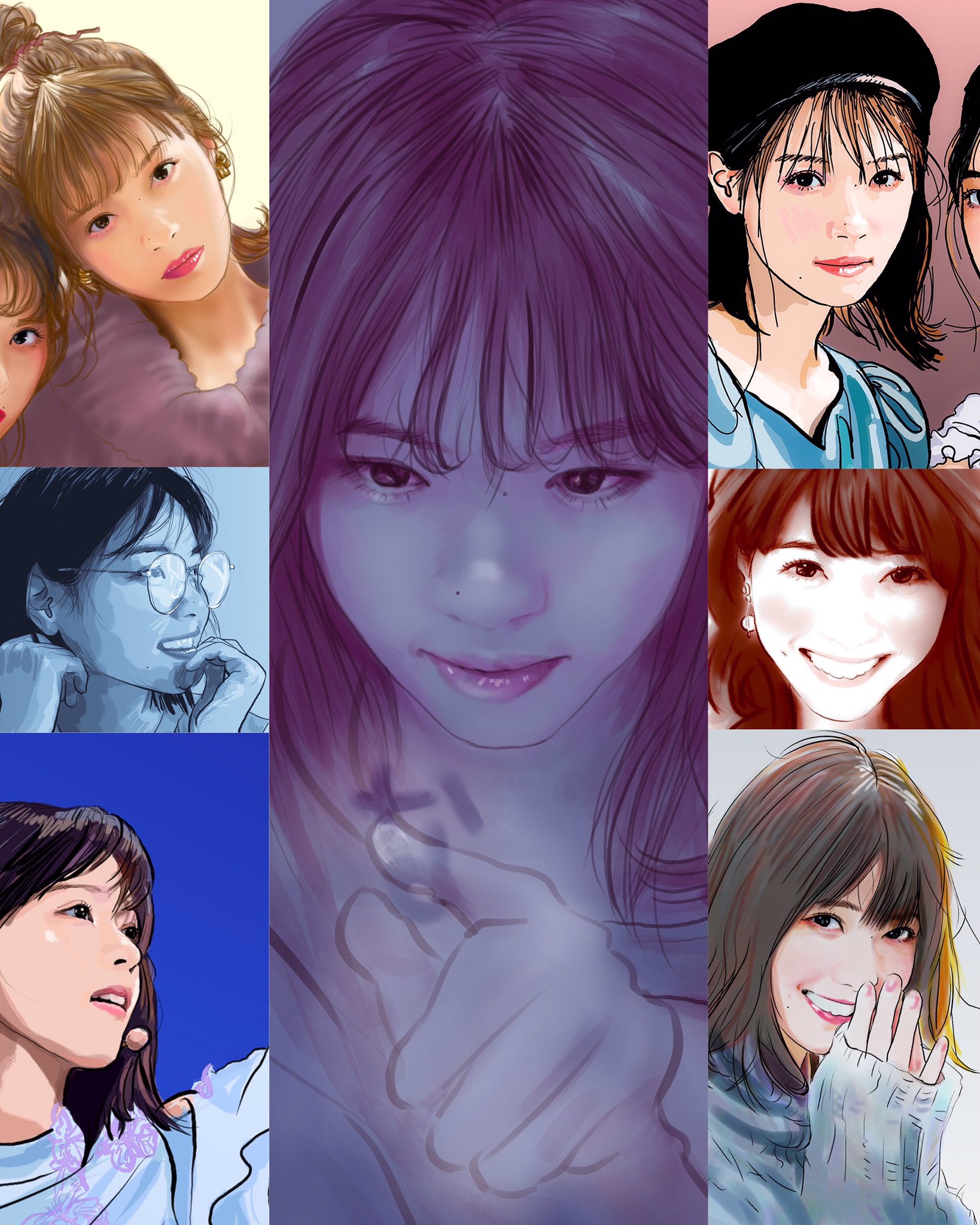 てらりん 誕生日おめでとうございます 西野七瀬さん 似顔絵 イラスト 西野七瀬 西野七瀬生誕祭 なぁちゃん Caricature Illustration Happybirthday Nanasenishino T Co Oaws9iubg2 Twitter