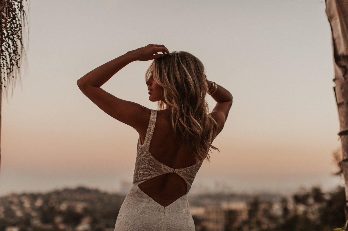 KatieMay's tweet photo. Indiana || ON SALE NOW for $150 🔥🔥 A strapless lace gown with a flattering v-neckline and cut-out at the back. Nude lining at the bodice provides beautiful contrast to highlight the gorgeous lace pattern. https://t.co/DqKmtEk4hD #katiemay #bridalsale https://t.co/pgKI7jxW5u