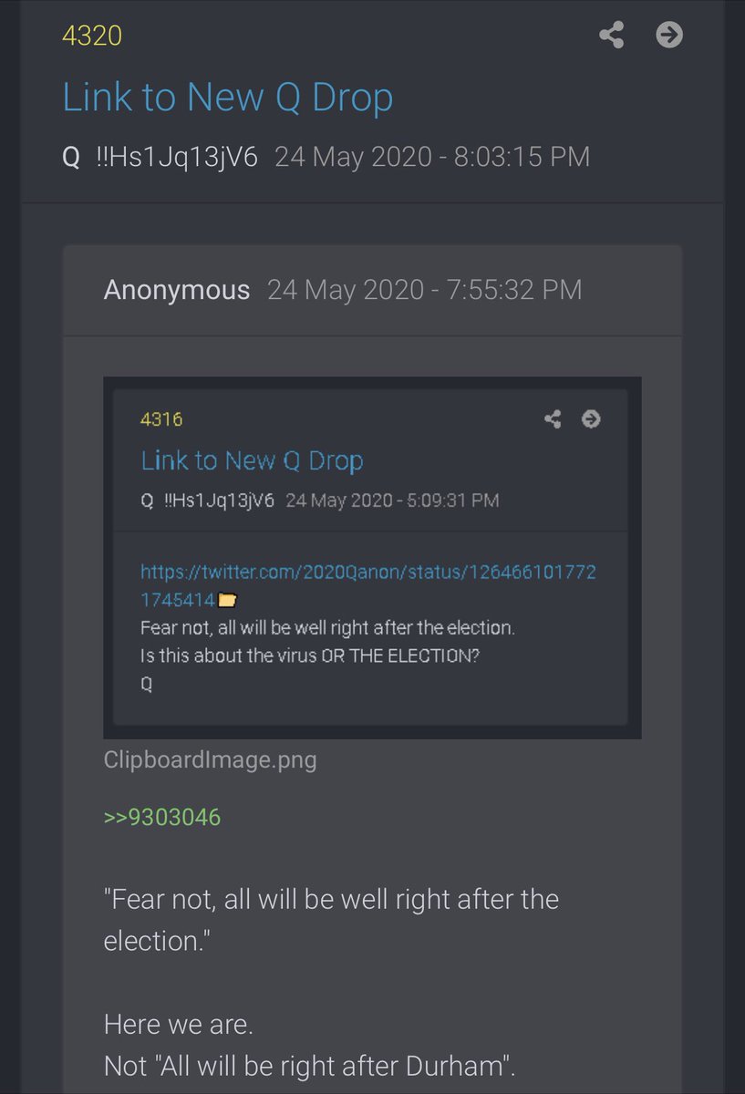 4320- https://www.merriam-webster.com/dictionary/sarcasmRe_read drops re: COVID-19 [virus] and the election.Last line should clarify: Is this about the virus OR THE ELECTION?Q