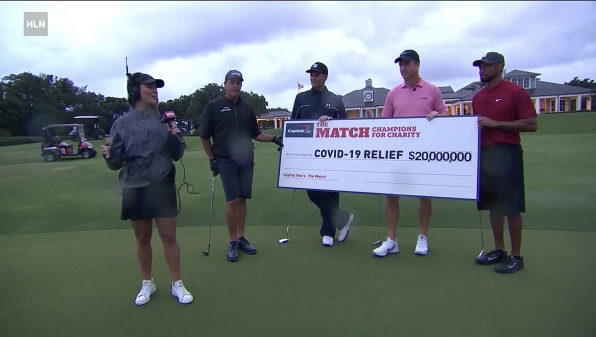 ArthurBignell's tweet photo. That was entertaining!
$20M raised!
#TheMatch #TheMatch2
#TeamTigerManning https://t.co/ZDljiJOBYK