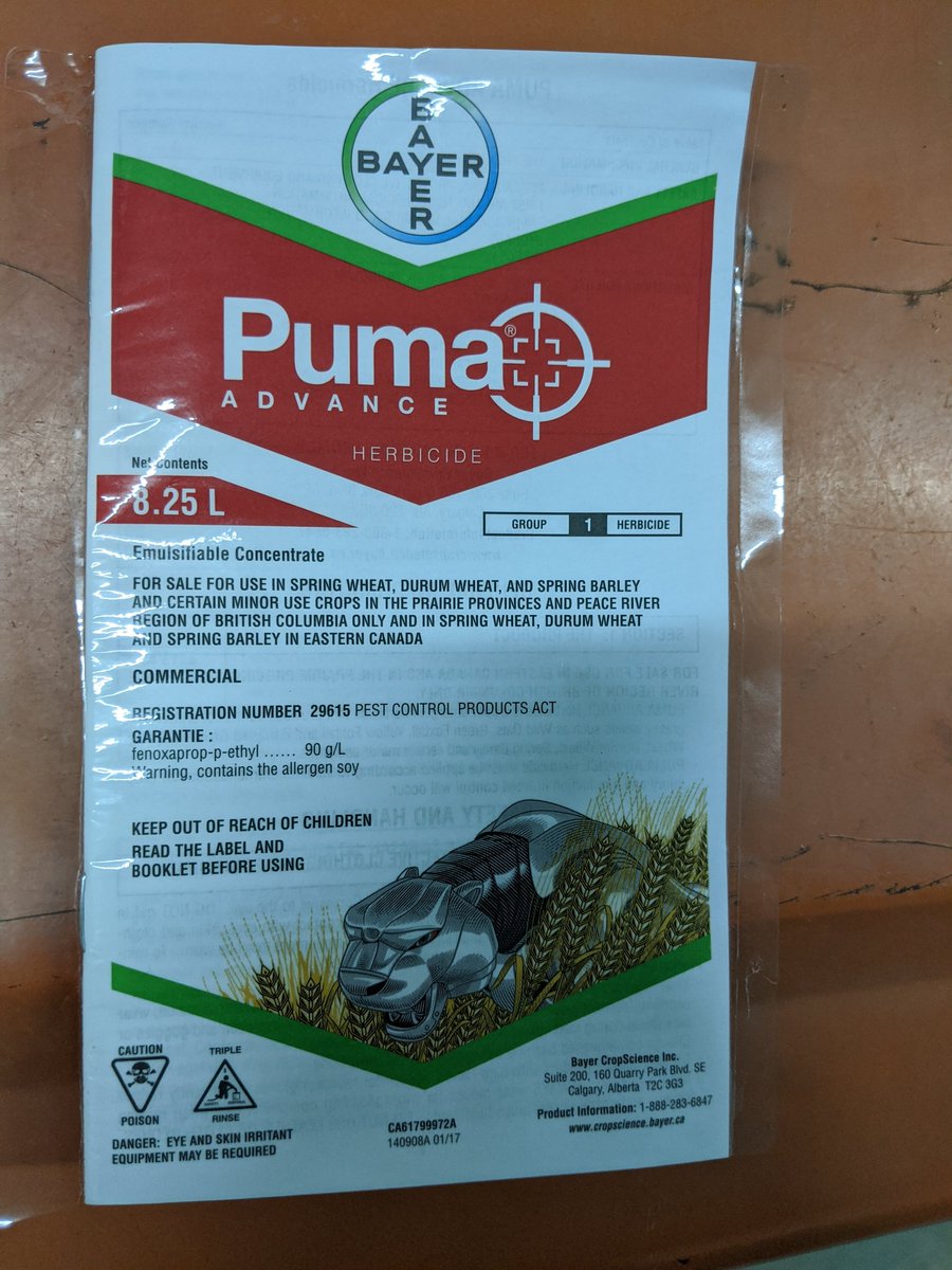 Nick Dubuc on Twitter: @mathieu733 @Beaudrybilly Yep 20 acres at full rate and 40 at reduced rate. Maybe Puma Super was different, jugs were smaller https://t.co/IeuAzAzoNC" / Twitter