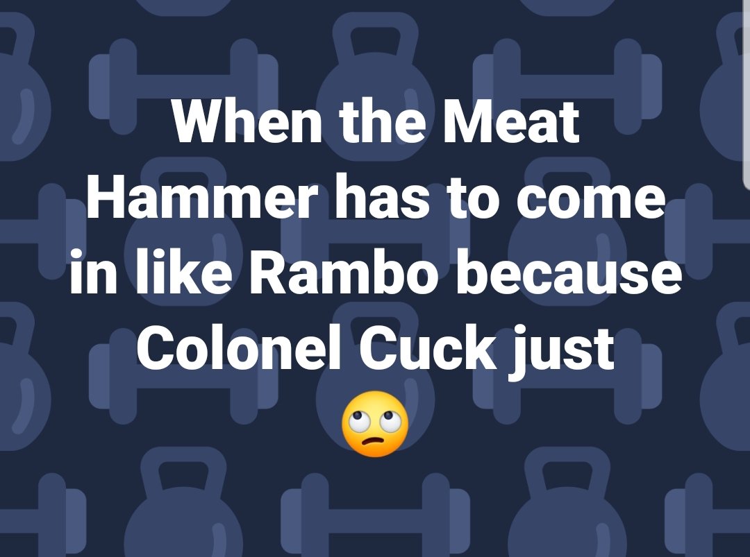 Mistifirestone's tweet photo. @JayzLabyrinth #ColonelCuck #Cuck #Bull #DD #Kitten #ThorsHammer #MeatHammer #BDSM #Savage #Memes #Rescue #Rambo #GoTeamGo https://t.co/KhCRA59mlt