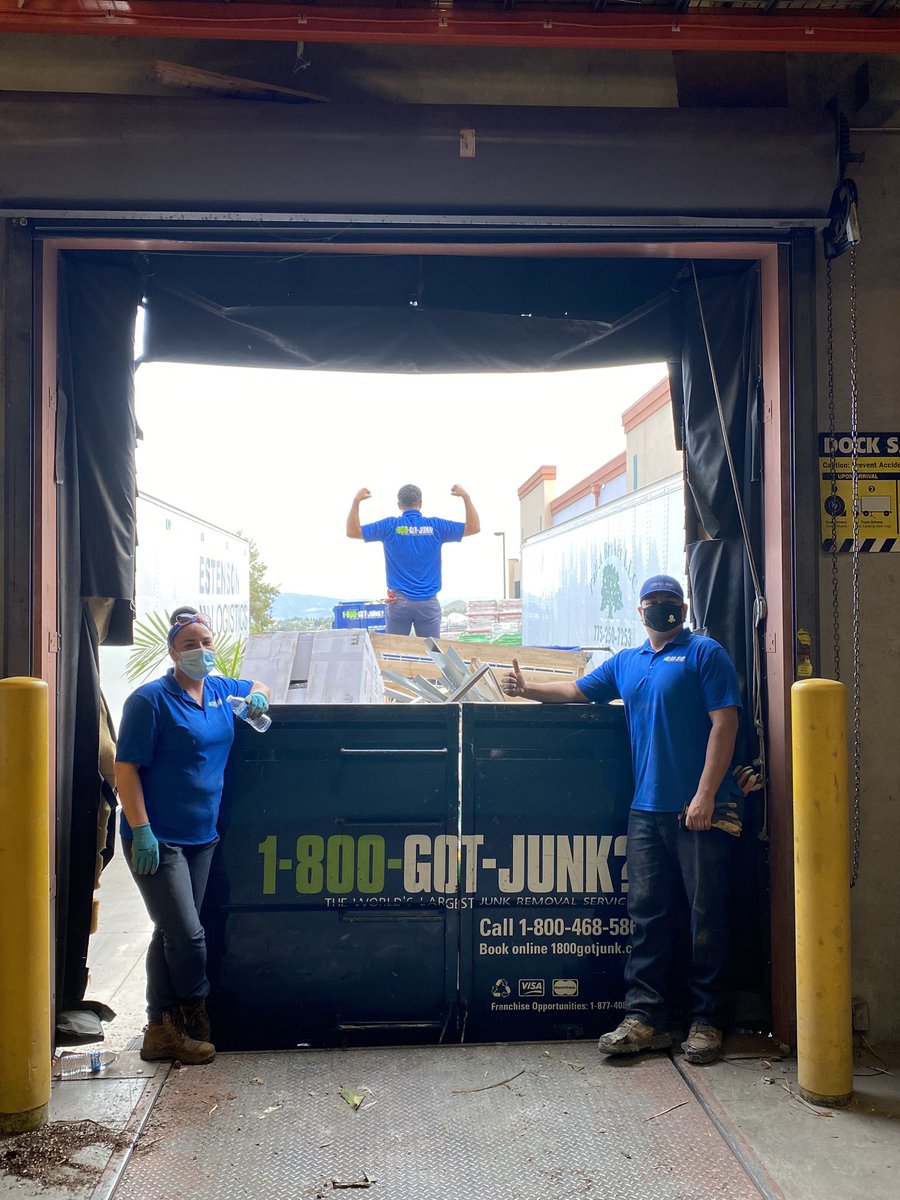 After an unfortunate miscommunication with our trash company, this team showed up and saved the day!  2 1/2 trucks later, we are trash free.  Outstanding job! #3311wins