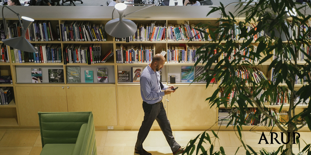 ArupAustralasia's tweet photo. Happy Library and Information Week! Our Australasian #library was created in the 1970s, following our work on the Sydney Opera House. Our librarians are the cornerstone of how we work, providing client intelligence, market insight, #research and more #LoveLibrarians #LIW2020 https://t.co/T2YEpoPHZ7