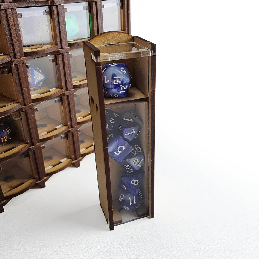 GlowCraftAU's tweet photo. Dice Goblins rejoice! Introducing The Dice Compendium! Show off 25 Sets of dice stored in their own pods with the D20s featured. When you want to play simply take the sets you need and go!
https://t.co/zYpXDw5sZM
#dnd #dicedisplay #dicestorage #dicebox #aussiemade #dicegoblin https://t.co/OaZEt7SfQR