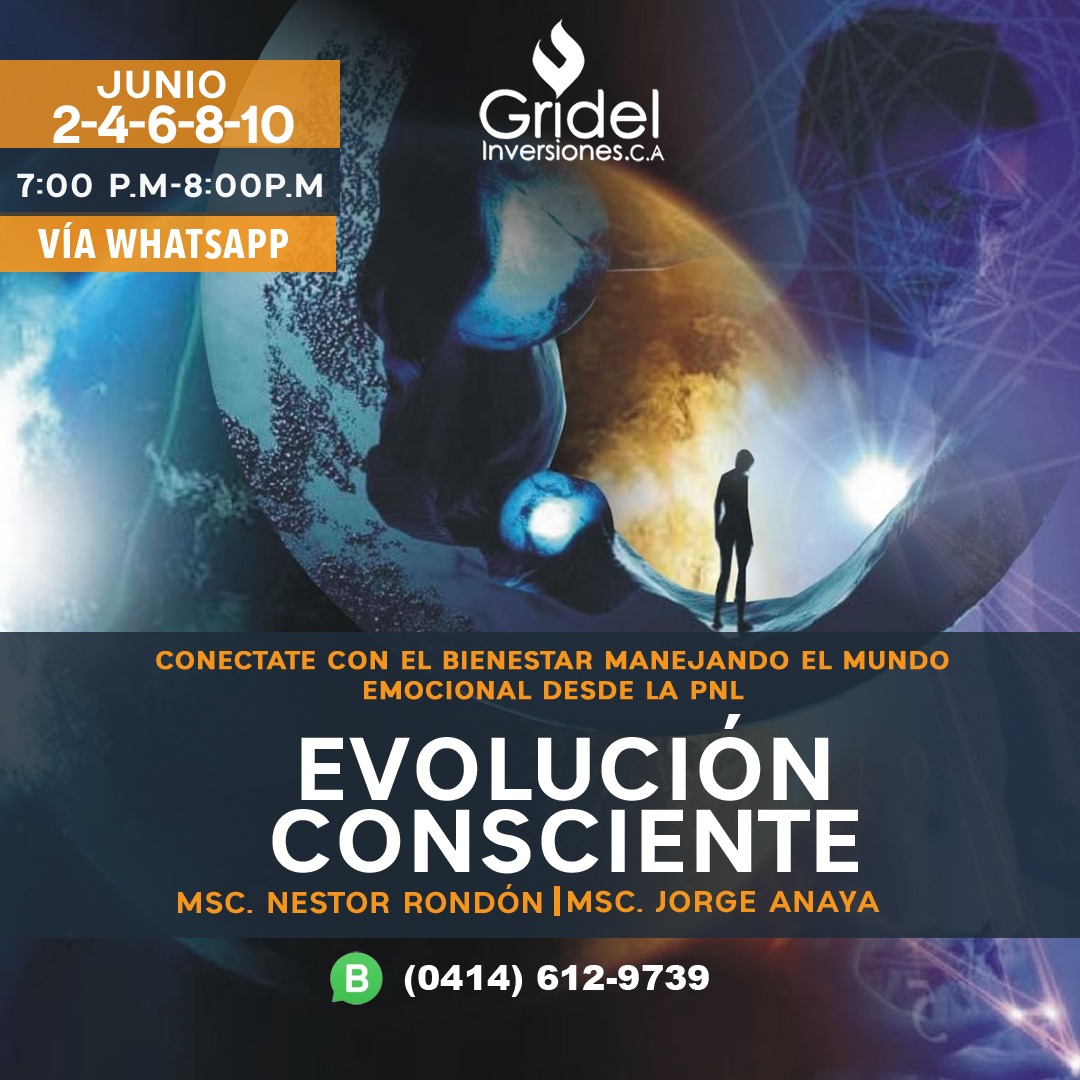 gridelca's tweet photo. *Taller*
*Evolución Consciente*
 Via whatsApp 📲 2 de junio  #inteligenciaemocional
📱584146129739 @gridelca https://t.co/ZeExhGadZf