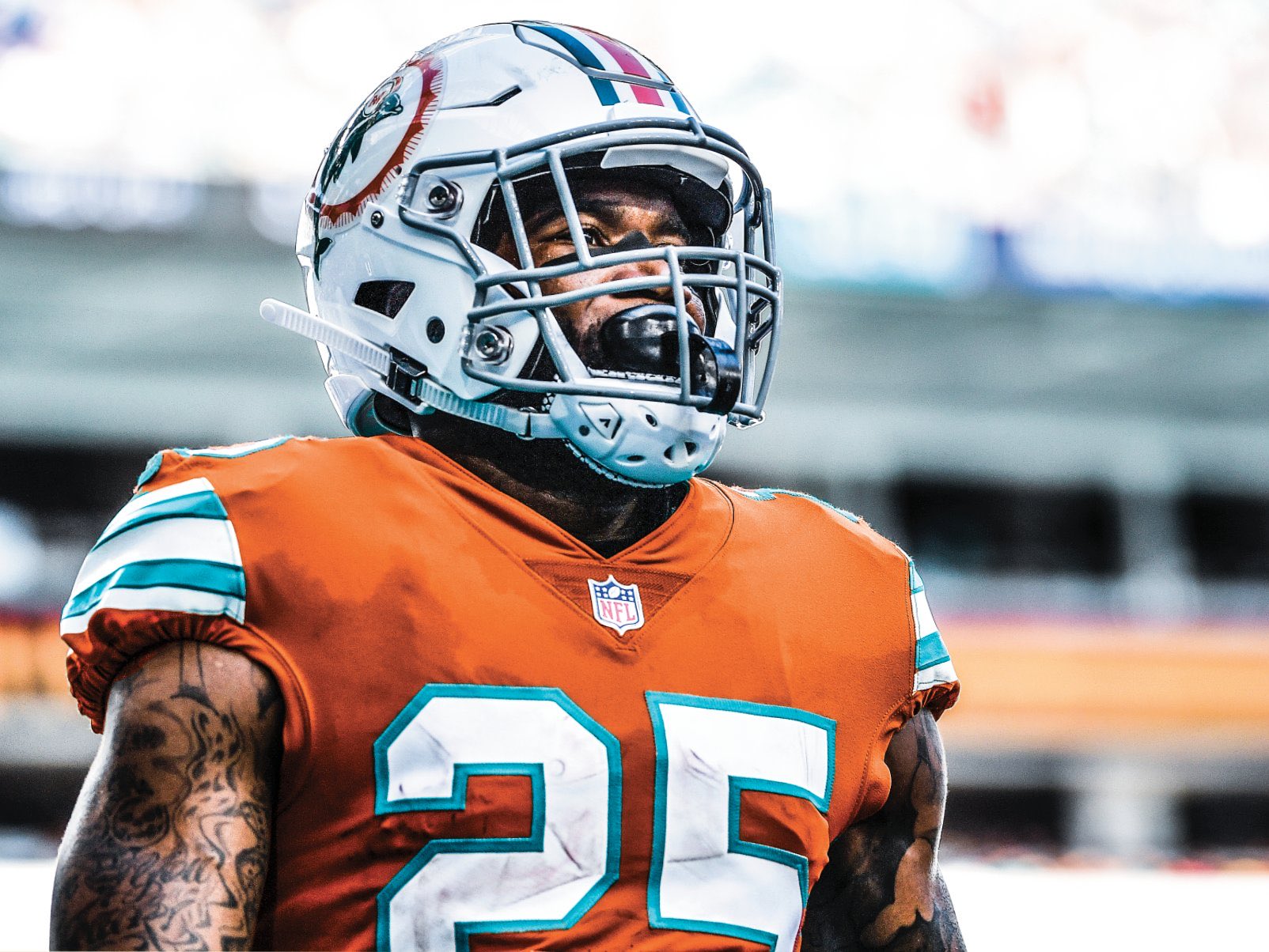 Throwbacks are nice but what about the Miami Dolphins orange jersey?