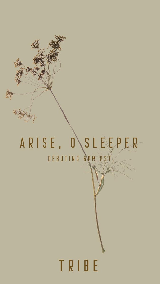 rolrtribe's tweet photo. Premiered this song at church today, the Lord did crazy things in every person across the world streaming. Now t’s time for the world to hear it. 6PM! #AriseOSleeper https://t.co/RSVCSZRe9y