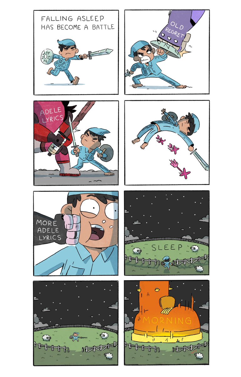 Falling asleep [OC] 