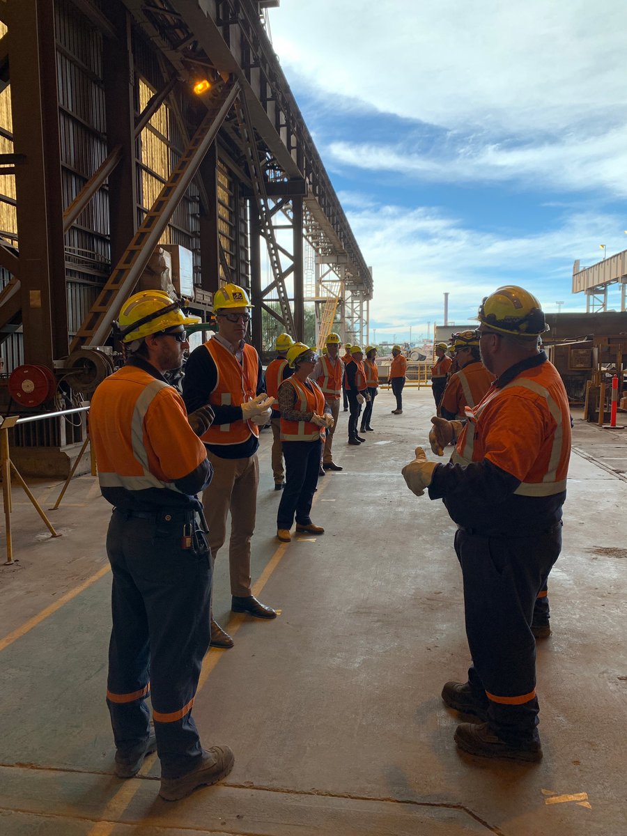 SA Labor Leader, <a href="/PMalinauskasMP/">Peter Malinauskas</a> and Shadow Ministers visiting GFG Alliance in Whyalla, speaking firsthand with locals about what is needed to kick-start the State’s regional economy, post COVID-19. Watch <a href="/SpencerGulfNN/">Spencer Gulf Nightly News</a> at 7pm for the full story.