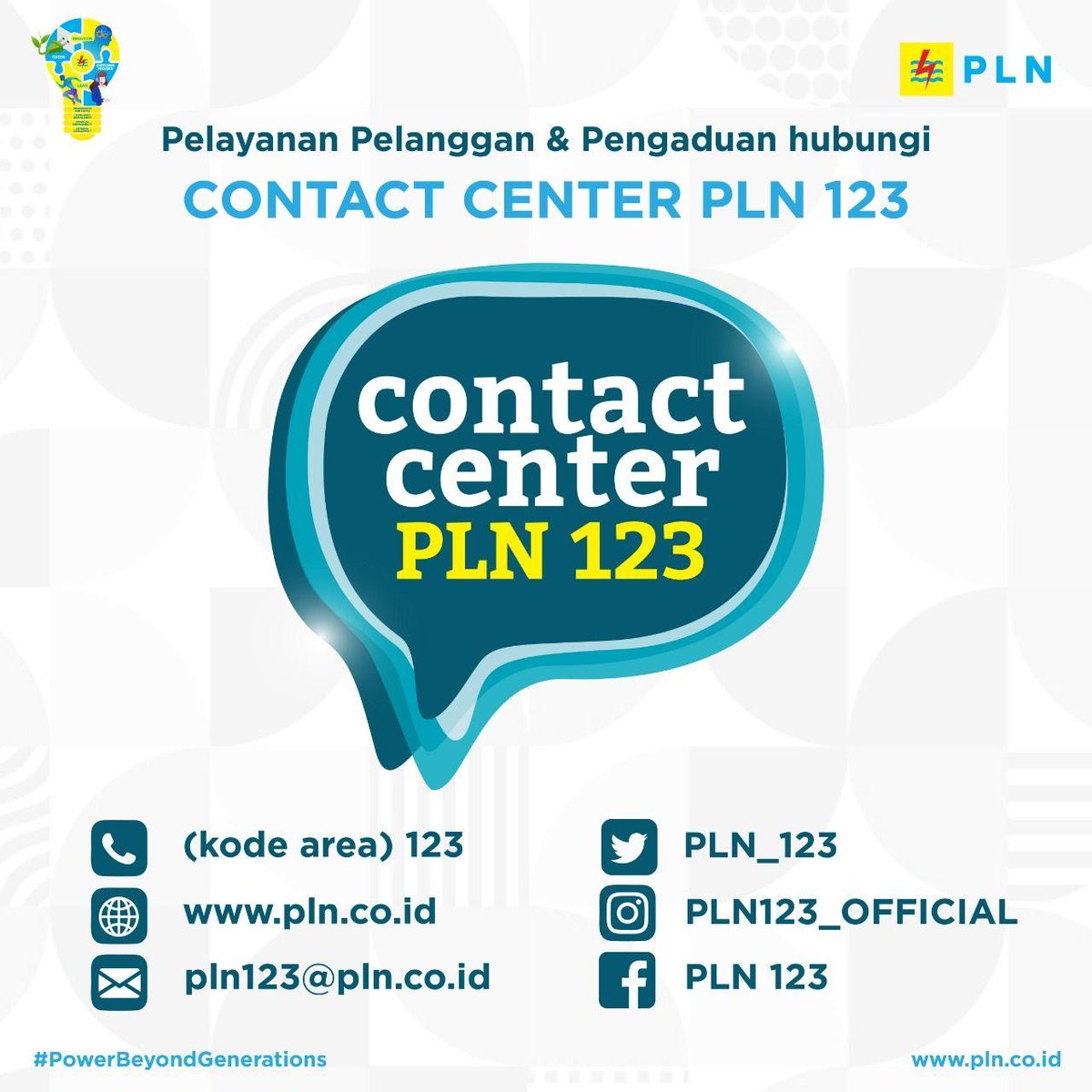 Electrizen, 

PLN mulai bulan Mei 2020, kembali melaksanakan pembacaan meter secara langsung ke rumah pelanggan pascabayar. 

#PLNAtasiCorona
#CovidSafe
#ListrikUntukRakyat
#ListrikUntukSemua