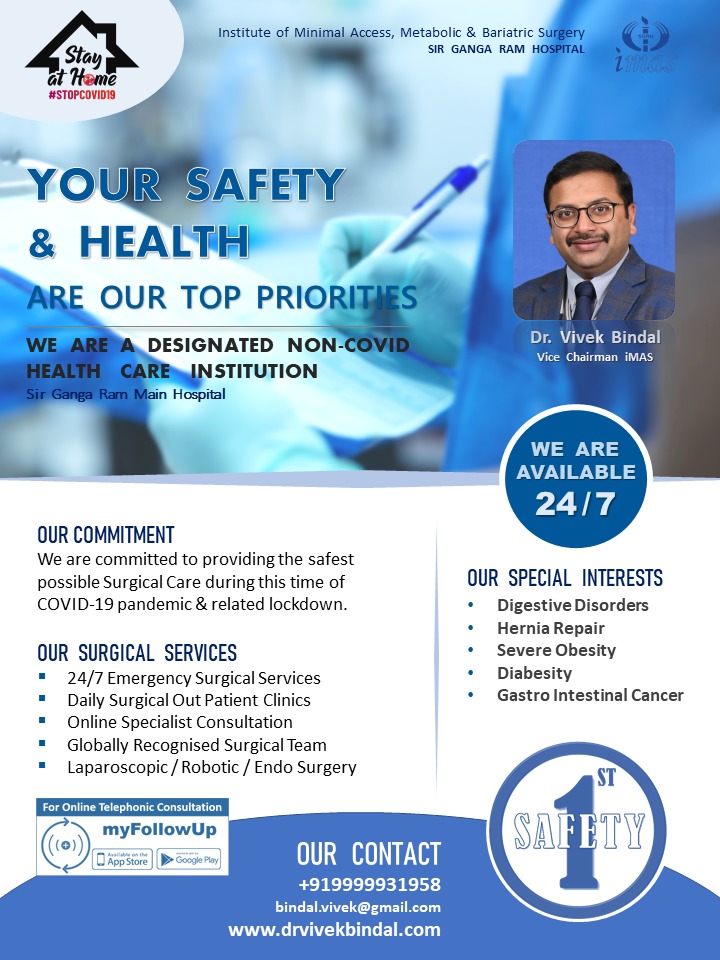 GangaramImas's tweet photo. We at IMAS are dedicated to serving you and our priority is your health &amp; safety above all!

Visit Us Today for a Safe Consultation!

#digestivedisorders #herniarepair #obesity #diabetes #gastrointestinal #weightlosssurgery #laparoscopicsurgery https://t.co/JDFmHtyyUK