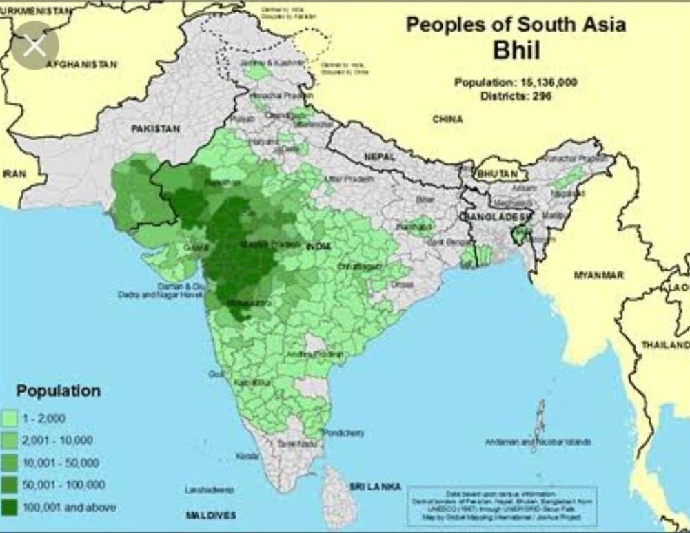 This map is enough to show..
I do not need to speak further,
You know What does this mean?

#WeWantSeprateBHILPRADESH
#WeWantSeprateBHILPRADESH
#WeWantSeprateBHILPRADESH

<a href="/TribalArmy/">Tribal Army</a>
<a href="/Arjun_Mehar/">🏹 Arjun Mehar | अर्जुन महर ☭</a>
<a href="/HansrajMeena/">Hansraj Meena</a> 
<a href="/rajyasabhatv/">Rajya Sabha TV</a> 
<a href="/IAI_Johar/">Indigenous Army Of India</a> 
@TSU_India