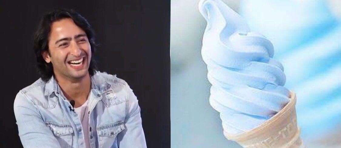 Any one up for a delicious Sky Blue Ice Cream??!! #ShaheerSheikh