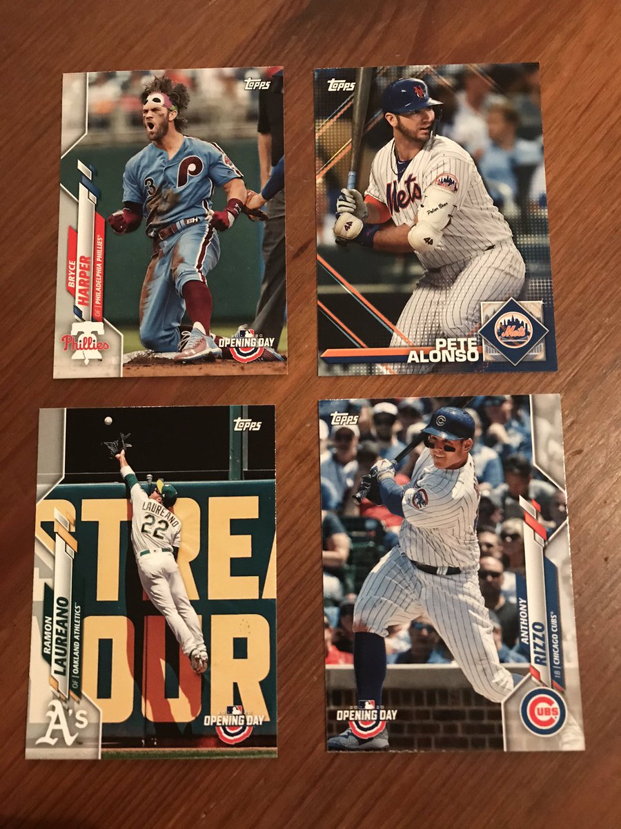 3/ they are new, shiny, the photography is awesome. Look at that Bryce Harper! The Laureano catch! Rizzo for the Cubbies. Alfonzo of my Mets. -> getting back to the  #advocacy in the environs of our institutions, promise ...