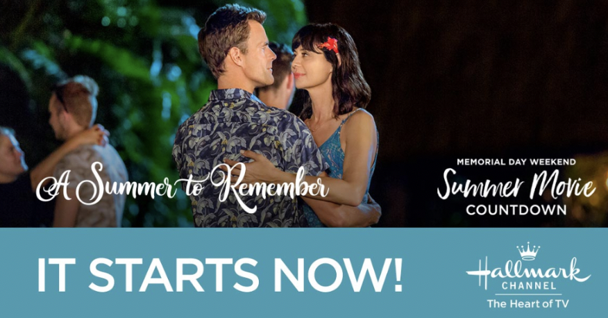 hallmarkchannel's tweet image. .@reallycb and @HomeandFamilyTV’s @CameronMathison star in #ASummertoRemember! Are you enjoying our Memorial Day Weekend #SummerMovieCountdown so far? #Goodies