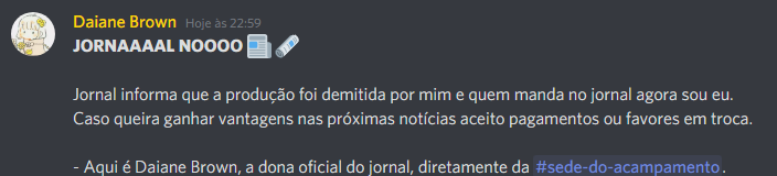 NovosRPG's tweet photo. A Demissão do Leninho
#PlantãoNO #NovosOlimpianosRPG https://t.co/AzcBTAHMZw