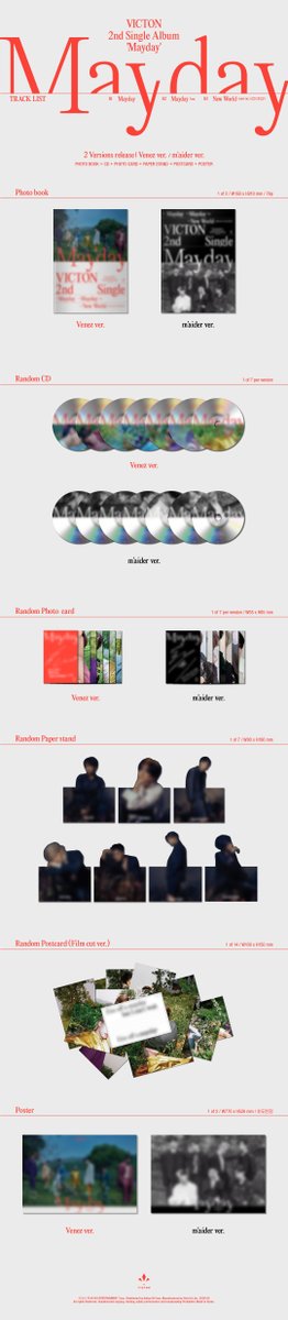 빅톤] VICTON 2nd SINGLE ALBUM [Mayday] ALBUM PREVIEW (Venez ver
