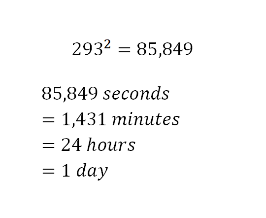 So to get the duration of the 62nd time stop, 293 is squared, which results to 85,849 seconds. That’s equivalent to one day, as Lee Gon mentioned.  #TheKing_EternalMonarch