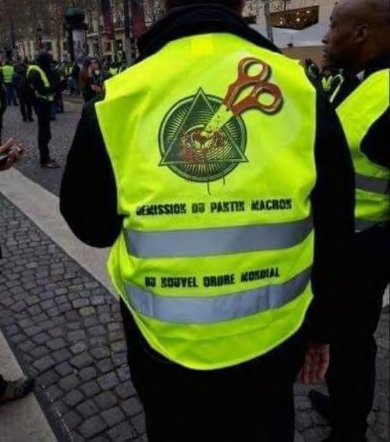 Remember when they tried to tell us the yellow vest movement was just about a gas tax in France? Over a year straight of this below. Yeah ok, sure. 