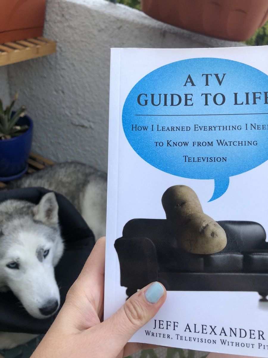 CulinaryPyro's tweet photo. Taking a break from watching TV to read about TV. #tvpaysthebills #televisionwithoutpity @primetimercom https://t.co/XiGx0jxQfT